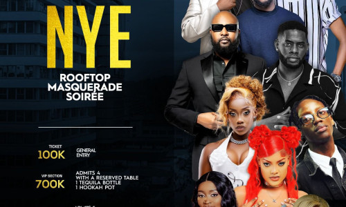 NYE Rooftop Masquerade Soiree