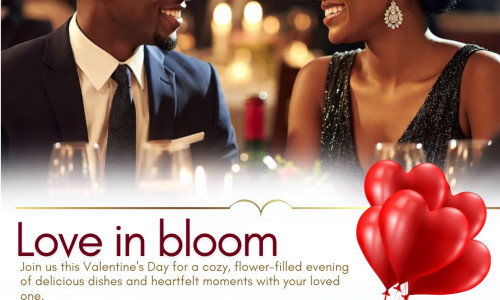 Love in Bloom: Valentine’s Day at Hotel Africana