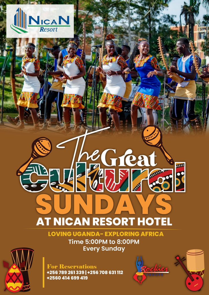 The Great Cultural Sundays - Nican Resort Hotel. Sseguku Katale off Entebbe Road, Kampala, Central, Uganda