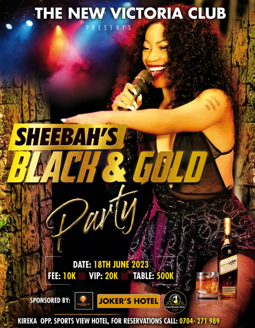 Black and Gold Party - The New Victoria Club Kireka. OPP Sports View Hotel