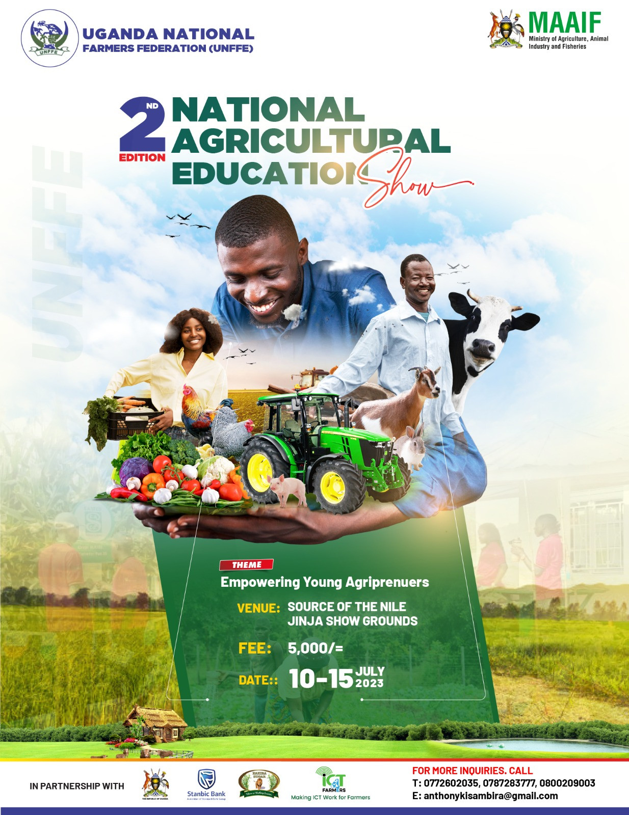 The 2nd National Agricultural Education - Source of the Nile Jinja Show Grounds